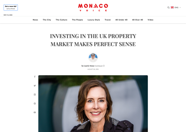 Investing in the UK property market makes perfect sense