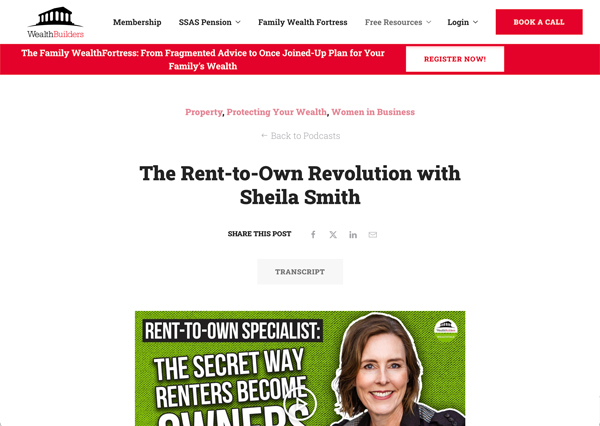 The Rent-to-Own Revolution with Sheila Smith